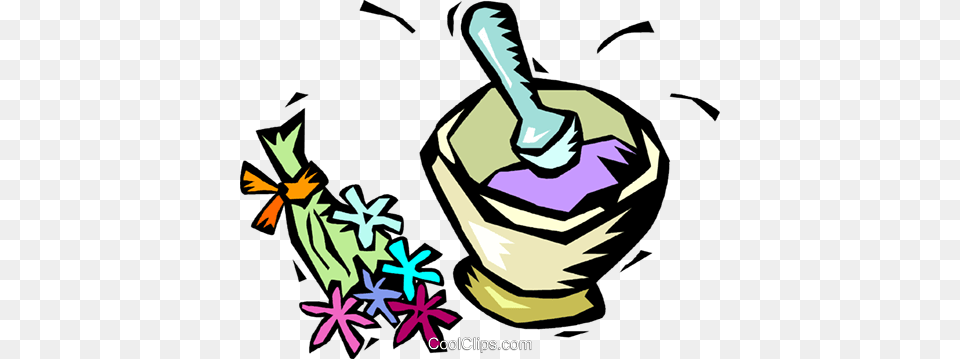 Herbal Medicine With Mortar And Pestle Royalty Vector Clip, Herbs, Plant, Weapon, Cannon Free Png