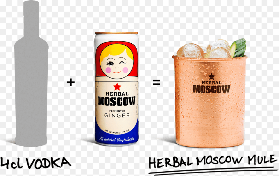 Herbal Moscow Ginger, Cup, Tin, Can, Food Png