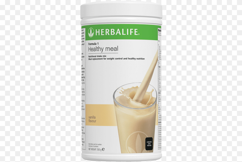 Herbalife Formula 1 Nutritional Shake Mix Herbalife Formula 1 Vainilla, Beverage, Milk, Food, Dessert Free Transparent Png