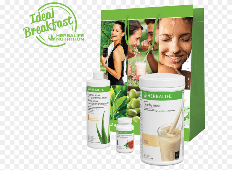 Herbalife Ideal Breakfast Kit Herbalife Breakfast Kit, Plant, Herbs, Herbal, Teen Free Png Download