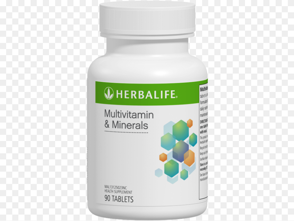 Herbalife Multivitamin Amp Minerals Vitamins And Minerals Herbalife, Bottle, Shaker, Herbal, Herbs Free Png Download