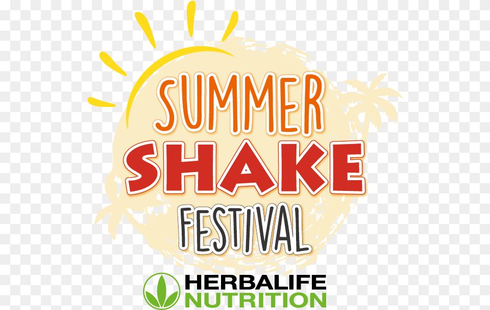 Herbalife Summer Shake Festival Logo, Food, Fruit, Plant, Produce Free Png