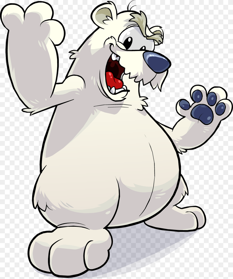 Herbert P Bear Cartoon Polar Bear, Electronics, Hardware, Baby, Person Free Png Download