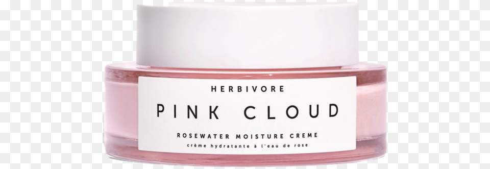 Herbivore Pink Cloud Rosewater Moisture Crme, Bottle, Cosmetics, Face, Head Png