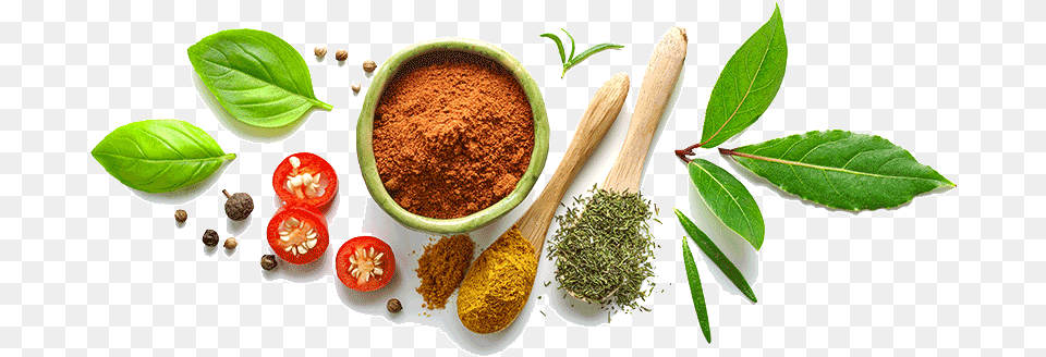 Herbs And Spices White Background, Herbal, Leaf, Plant, Cutlery Free Png