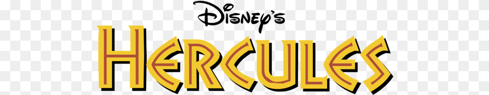 Hercule Disney Logo, Text Free Transparent Png