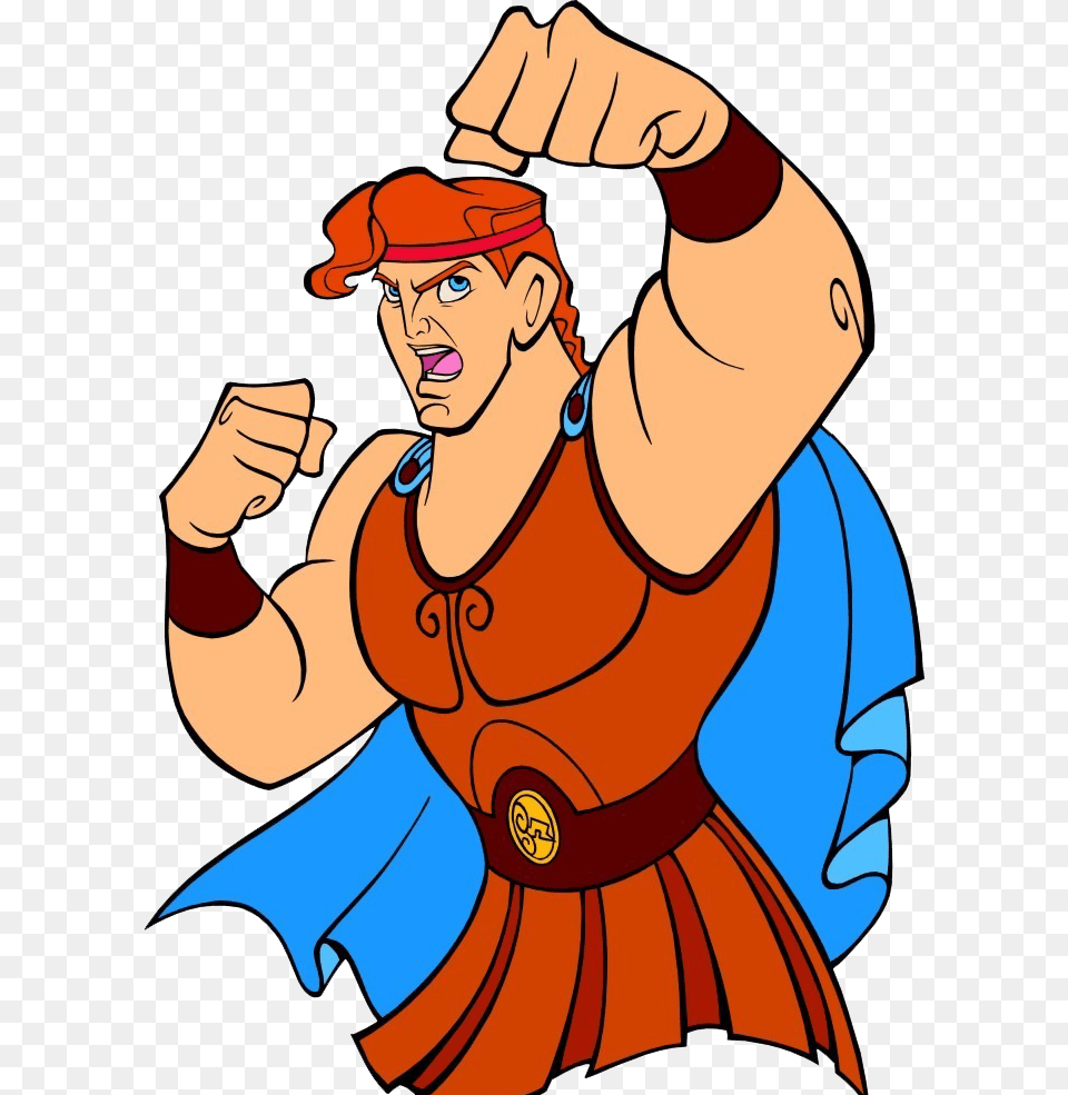 Hercules Clipart Fighting Hercules Cartoon, Baby, Body Part, Finger, Hand Free Png Download