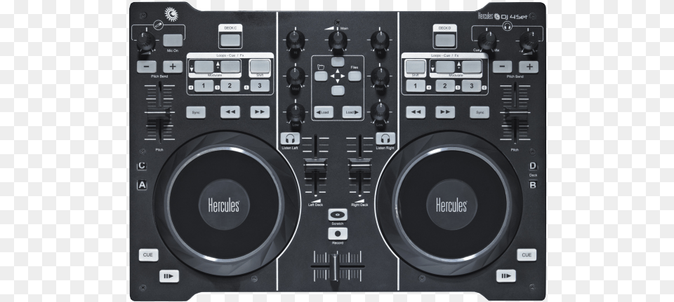 Hercules Dj 4 Set, Electronics, Stereo, Cd Player Png