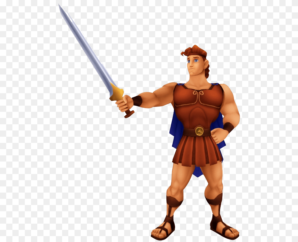 Hercules Weapon, Sword, Adult, Person Free Png Download