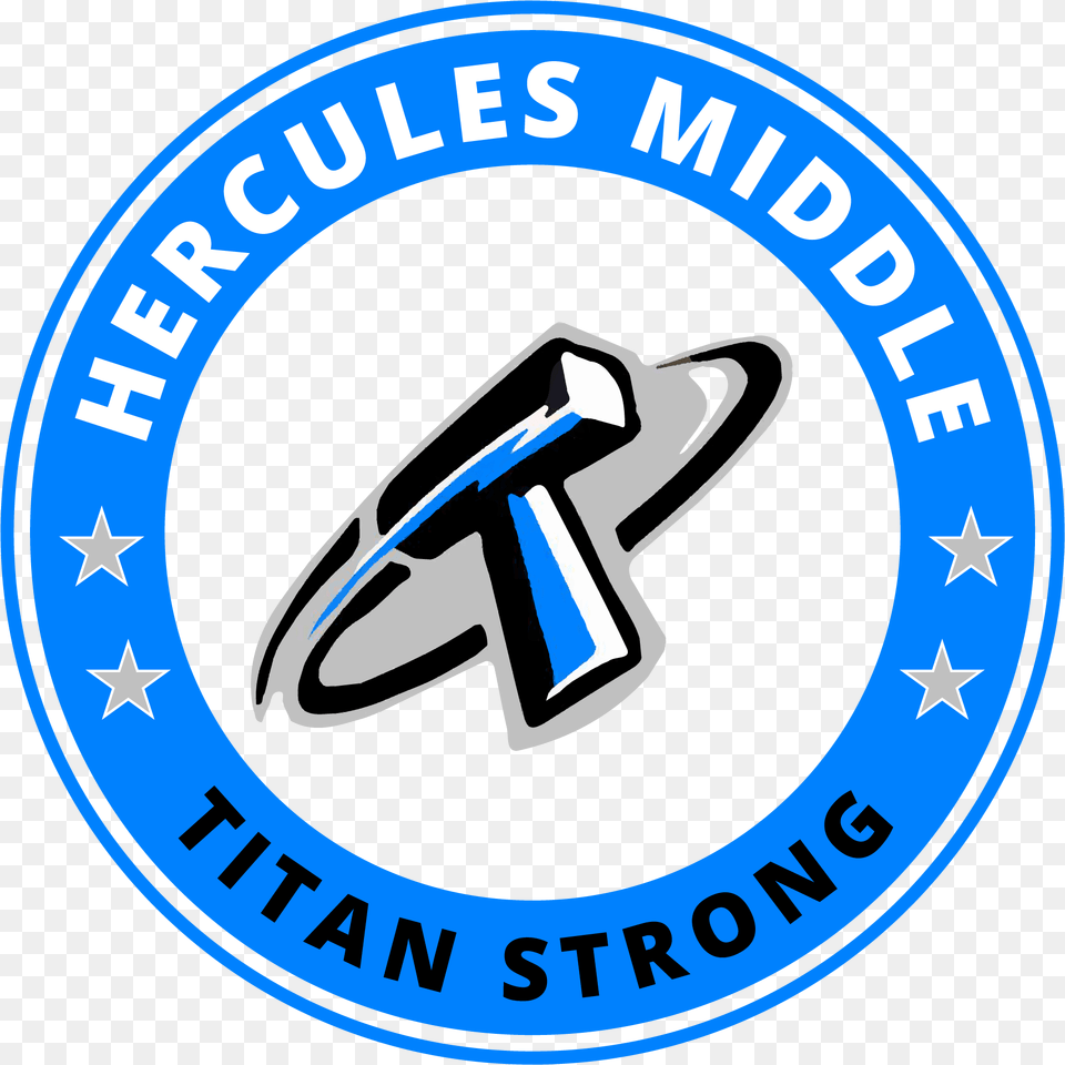 Hercules Middle School Homepage Hercules School, Emblem, Logo, Symbol Free Transparent Png