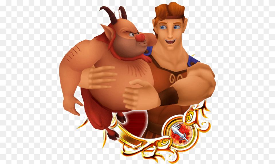 Hercules U0026 Phil Khux Wiki Kingdom Hearts Ii Simba, Baby, Person, Face, Head Free Transparent Png