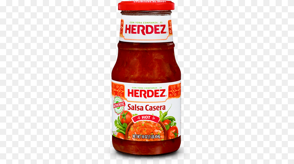 Herdez Salsa Casera Mild, Food, Ketchup Free Png