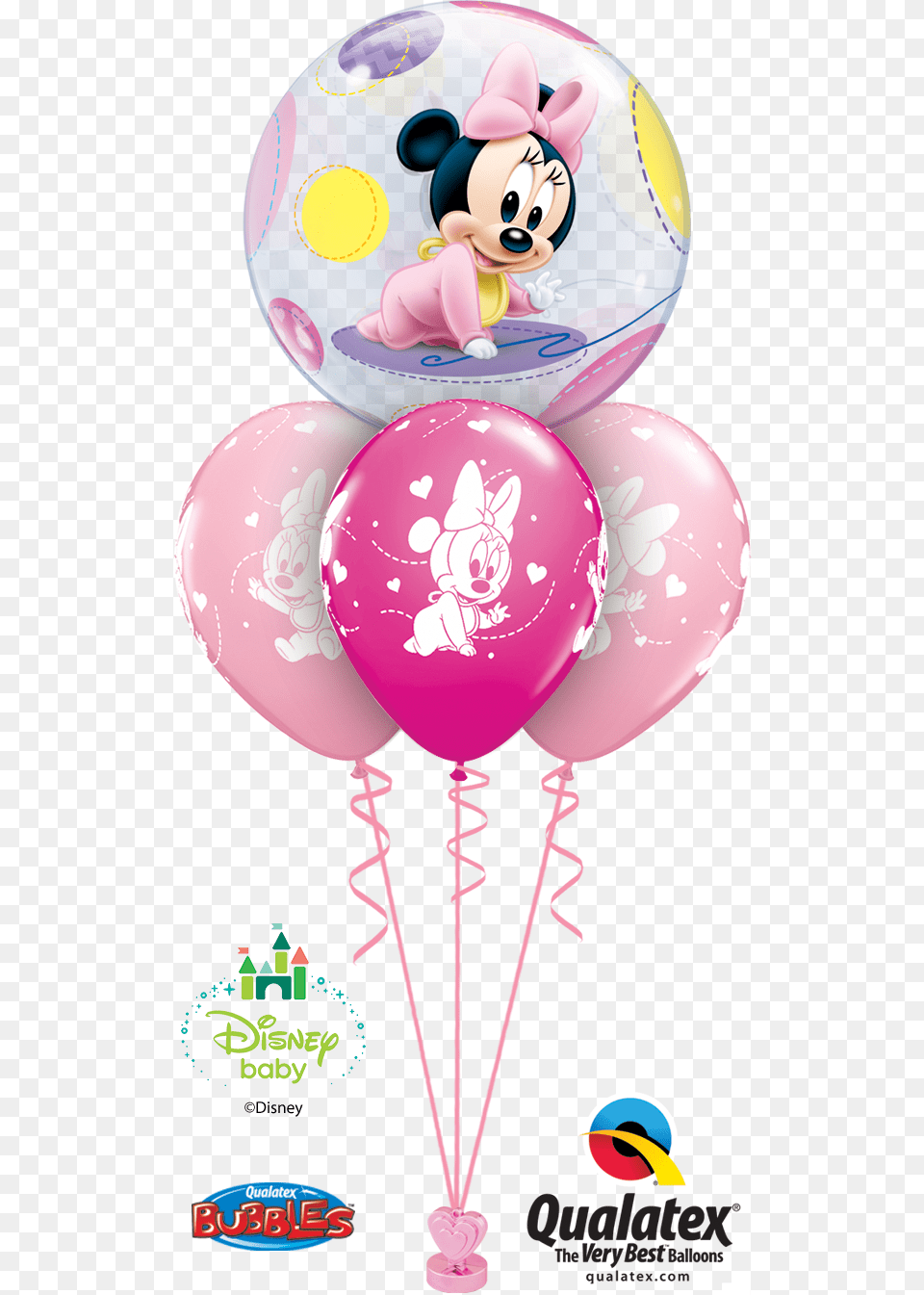 Here Are A Few More Lovely 1st Birthday Bouquet Design Birthday Qualatex Disney, Balloon, Face, Head, Person Free Transparent Png