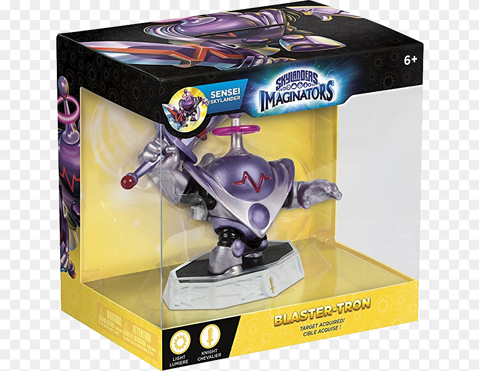 Here Are Closer Looks At The Two New Figures Skylanders Imaginators Sensei Blaster Tron, Robot, Toy Png Image