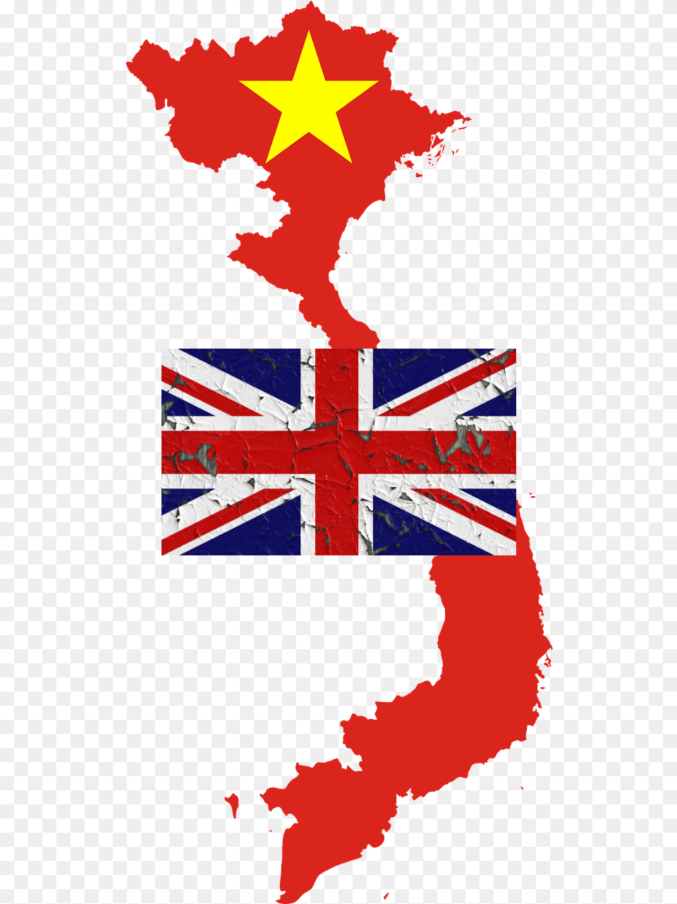 Here Are Some Common Mistakes Made By Vietnamese Based Vietnam Map With Flag, Person, Symbol Free Transparent Png