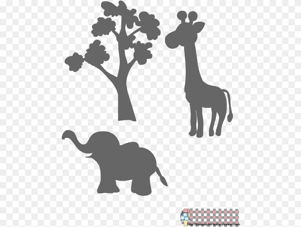 Here Are Some Cute Unique And Printable Stencils Elephant Stencil, Art, Animal, Bear, Mammal Png Image