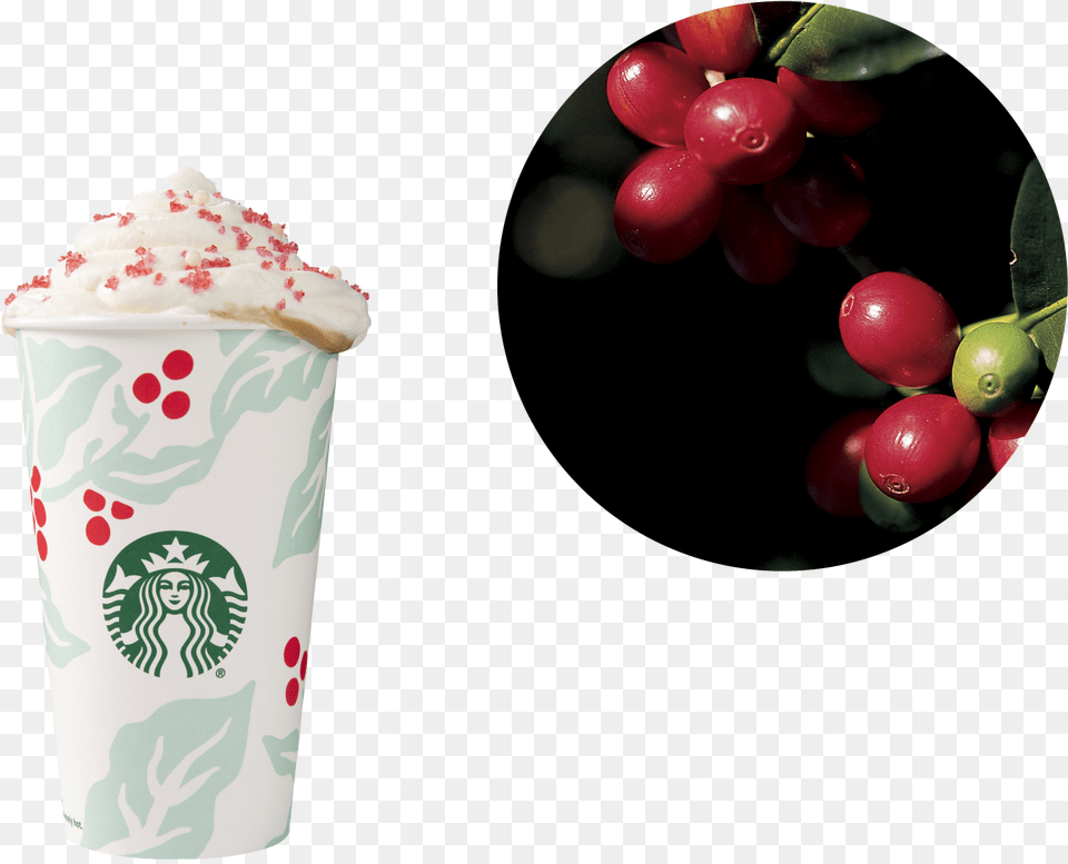 Here Are The Stories Behind Starbucksu0027 New Holiday Cups Starbucks New Logo 2011, Cream, Dessert, Food, Ice Cream Free Png Download