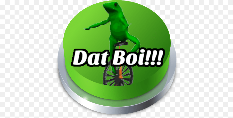 Here Come That Boi Button U2013 Apps True Frog, Green, Animal, Lizard, Reptile Png