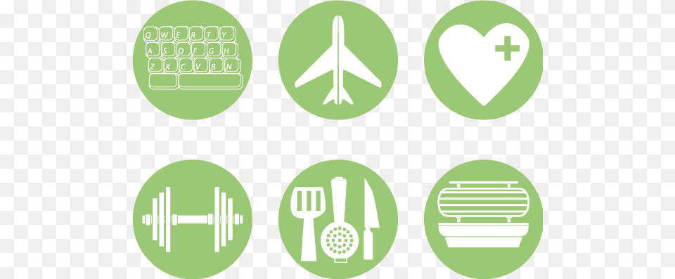 Here Is A Collection Of Icons I Have Been Working On Circle, Green, Symbol, Recycling Symbol Free Transparent Png