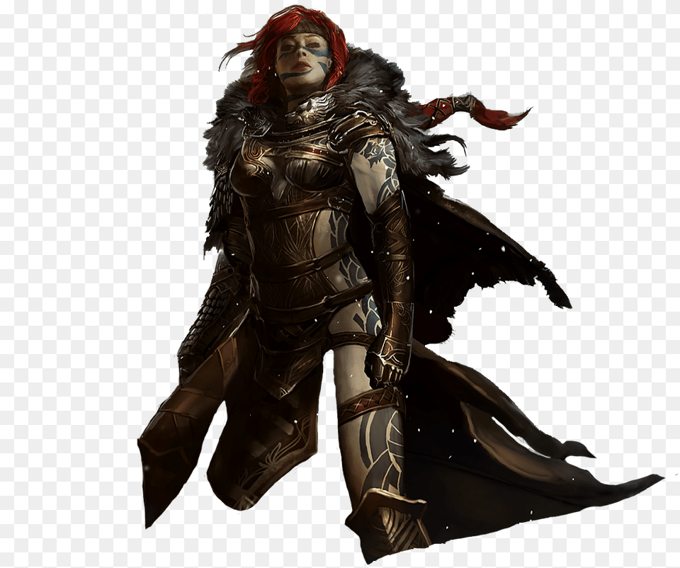 Here Is A Collection Of Renders For The Game Guild Wars 2 Norn, Adult, Female, Knight, Person Png Image