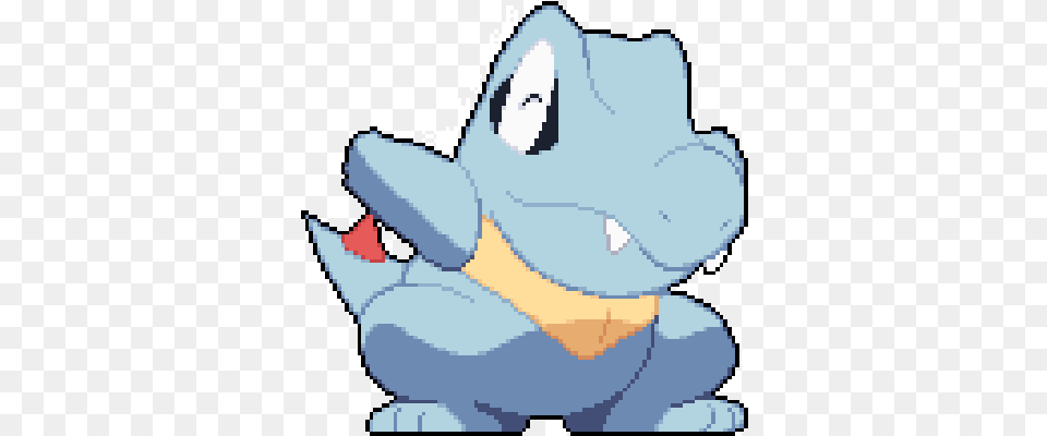 Here Is A Cute Happy Totodile To Cheer You Up Transparent Totodile Gif, Baby, Person, Plush, Toy Png Image