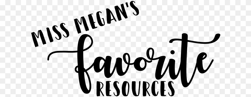 Here Is A List Of Miss Megan39s Favourite Resources, Gray Free Png