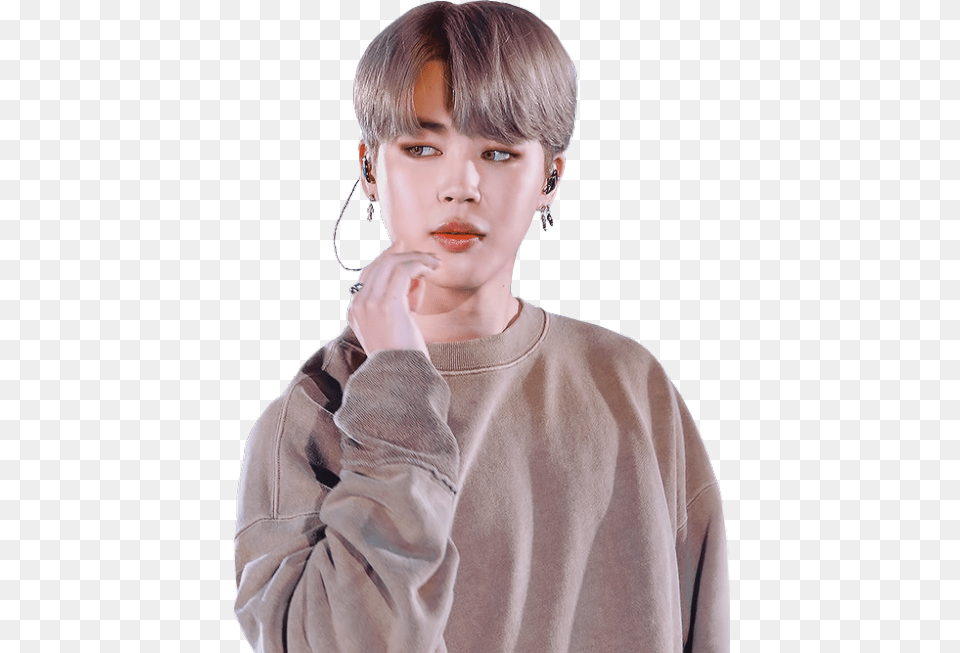 Here Is A Picture Of Jimin I Made Use Bts Jimin Case Iphone, Head, Long Sleeve, Person, Face Png Image