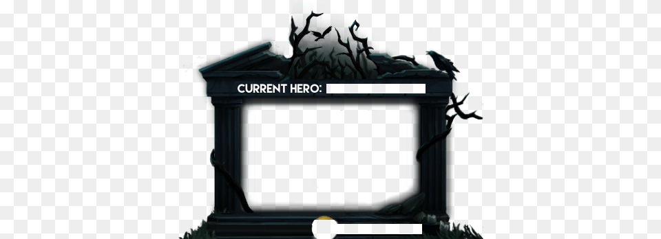 Here Is An Example Of One I Made For The Ghostly Silence Dota 2 Webcam Overlay, Tomb, Fireplace, Indoors, Animal Free Transparent Png