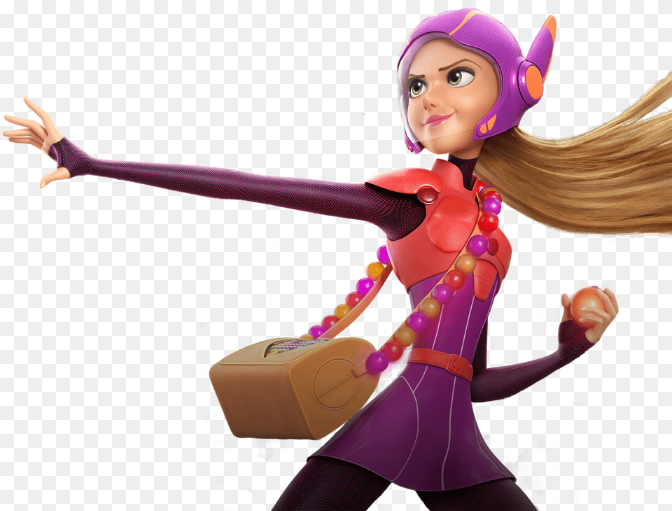 Here Is The Costume Big Hero 6 Honey Lemon Suit, Adult, Person, Female, Woman Png Image
