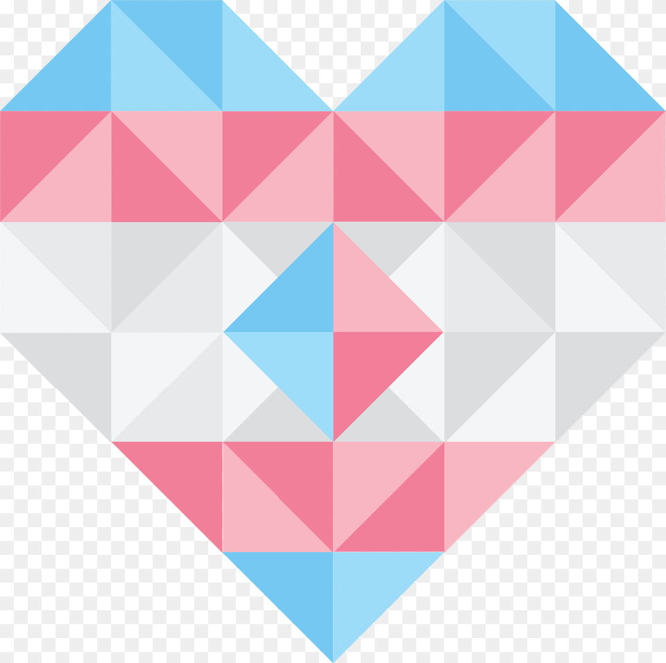 Here Is The Famed And Rare Trans Diamond Triangle, Pattern, Paper Free Transparent Png