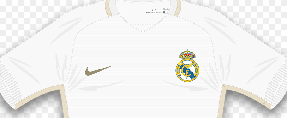 Here Real Madrid39s Original Colour Of Real Madrid Emblem, Clothing, Shirt, T-shirt, Baby Free Png