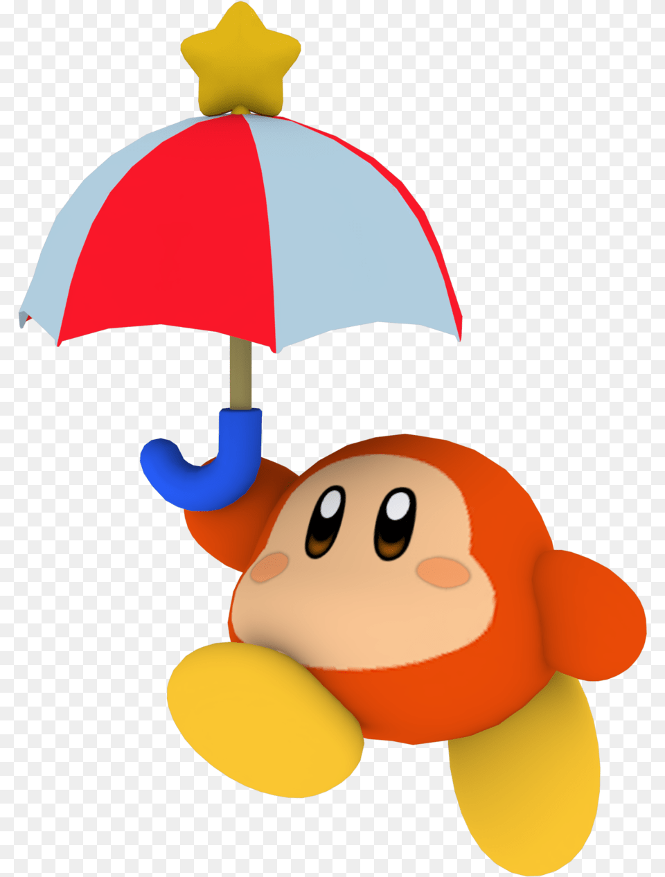 Here S A Few Renders Of Parasol Waddle Dee From Kirby, Canopy, Nature, Outdoors, Snow Free Png Download