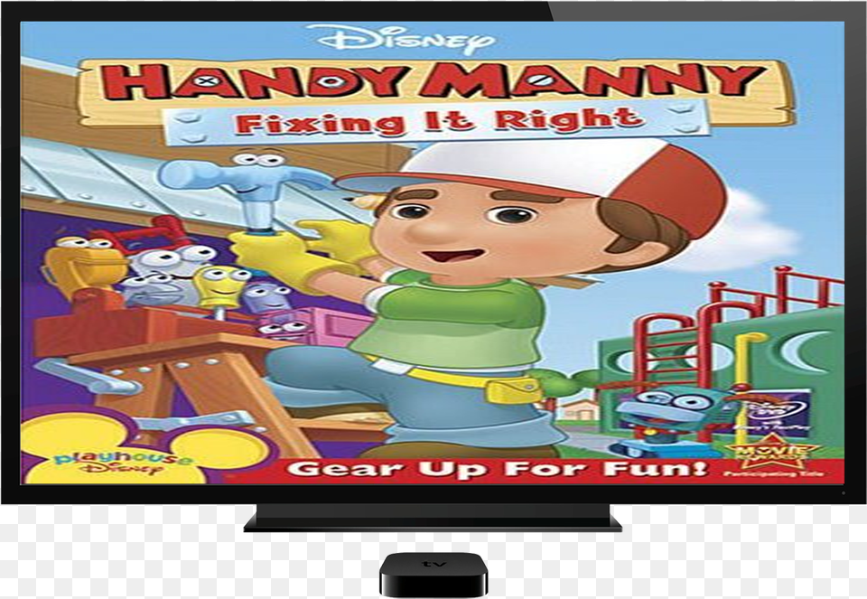 Here Thundercats 9 First Handy Manny Jake Phone Cartoon, Computer Hardware, Electronics, Hardware, Monitor Free Png Download