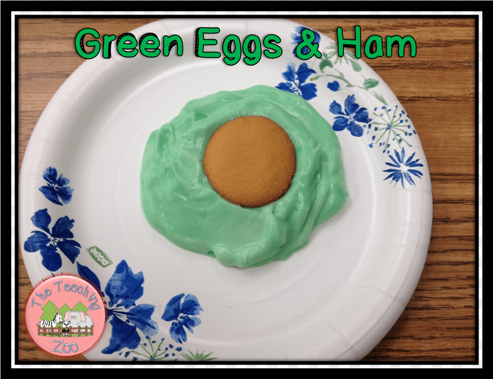 Here Was Our Treat It Was Green Eggsno Ham Lol I Just, Food, Cream, Dessert, Meal Png Image