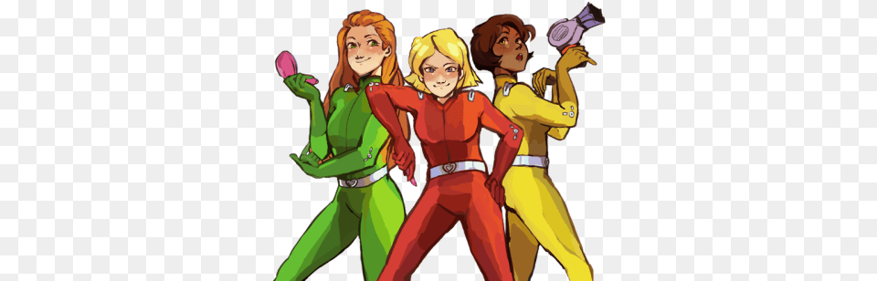 Here We Gooooo Totally Spies, Publication, Book, Comics, Adult Free Png Download