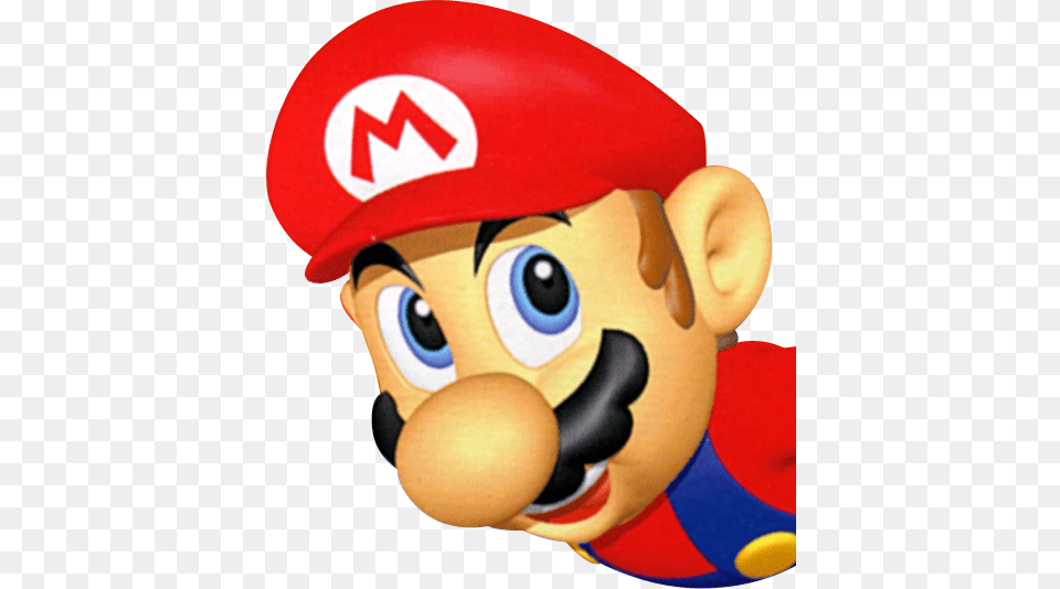 Heres A Of Mario Leaning Into Frame Like Hes Got, Toy, Game, Super Mario, Face Free Png