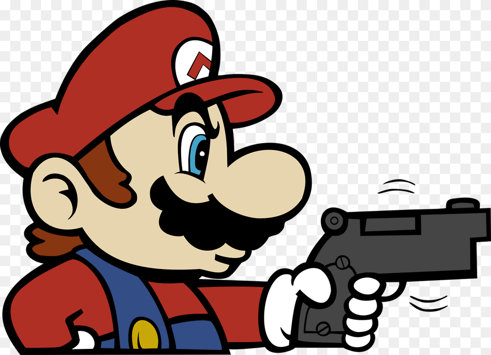 Heres Hi Res Mario Holding A Gun Mario With A Gun, Firearm, Weapon, Baby, Person Png