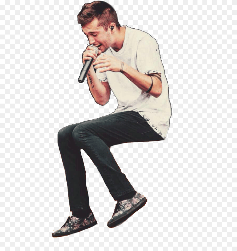 Heres The Transparent That Will Start This Adventure Tyler Joseph Sitting On Piano, Microphone, Electrical Device, Person, Boy Png