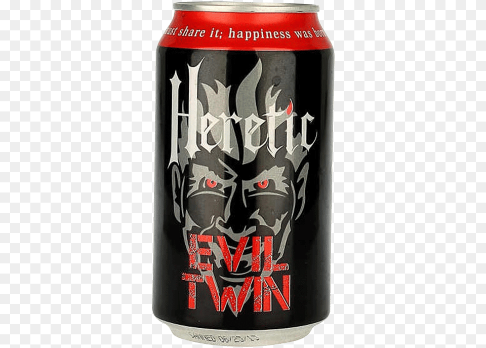 Heretic Evil Twin Heretic Evil Twin, Alcohol, Beer, Beverage, Can Free Png Download