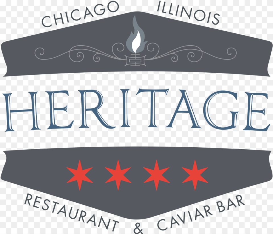 Heritage Restaurant U0026 Caviar Bar Chicago, Logo, Symbol Png