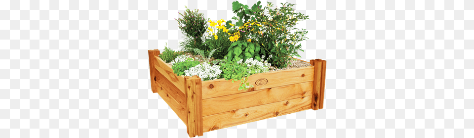 Heritage Timber Raised Garden Bed Raised Timber Garden Bed Bunnings, Vase, Pottery, Potted Plant, Planter Png Image