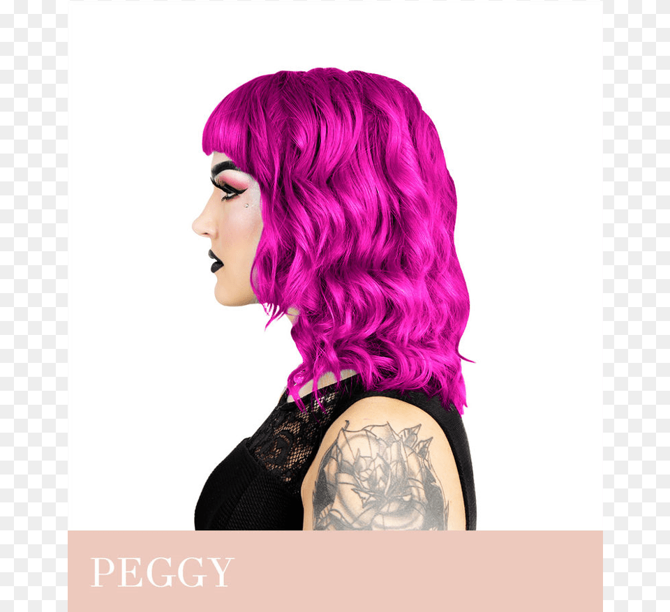 Hermanquots Amazing Peggy Pink 115ml Hair Color Herman39s Amazing Hair Colour Mathilda Grey, Adult, Female, Person, Skin Free Png Download