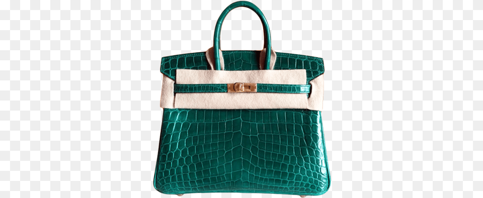 Hermes Birkin 25 Crocodile Green Emerald Hermes Birkin 25 Croc, Accessories, Bag, Handbag, Purse Png
