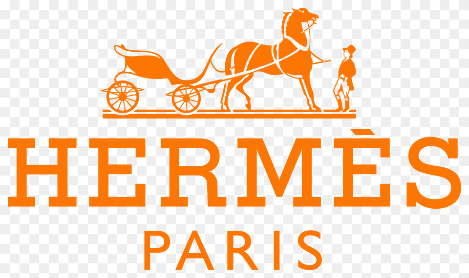 Hermes Logo, Wheel, Machine, Person, Carriage Png Image