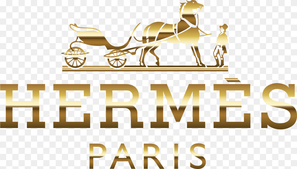 Hermes Paris Logo, Carriage, Transportation, Vehicle, Machine Free Transparent Png