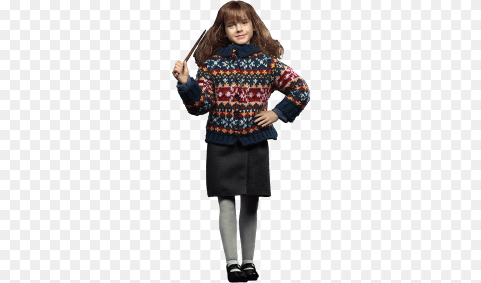 Hermione Granger Casual Wear 16 Scale Action Figure Star Ace Toys Harry Potter Hermione Granger, Clothing, Knitwear, Sweater, Adult Free Png