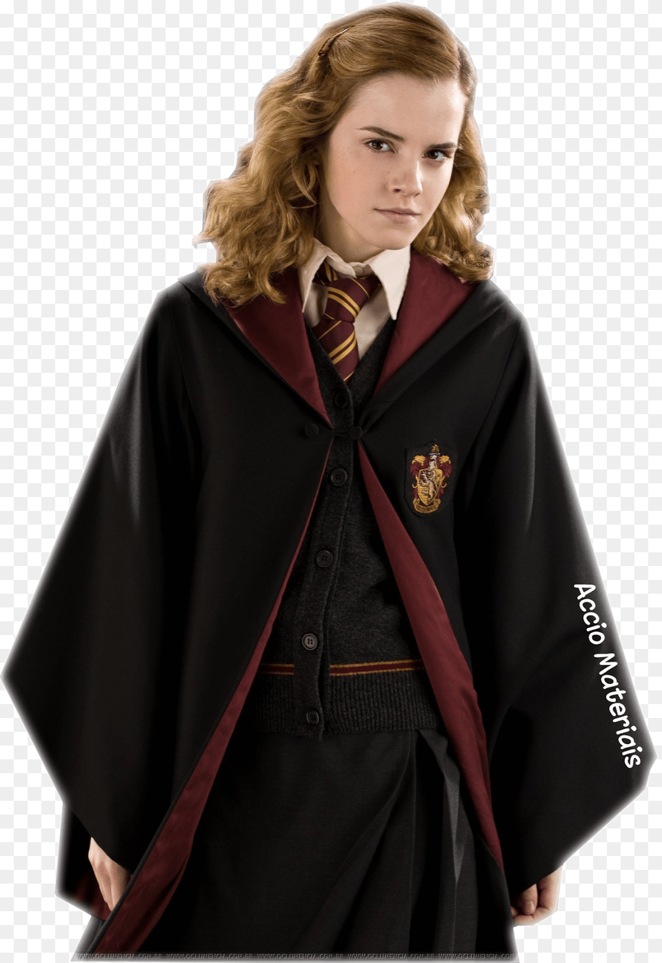 Hermione Granger Emma Watson Harry Potter Costume, Fashion, Adult, Clothing, Coat Png Image