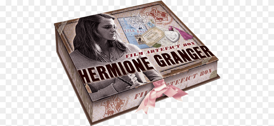 Hermione Granger Film Artefact Box, Book, Publication, Adult, Female Free Png Download