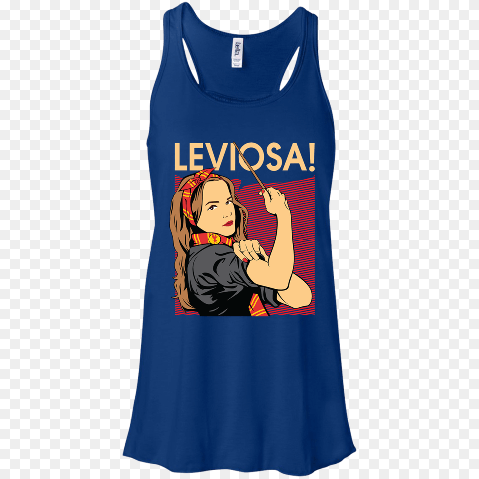 Hermione Granger Leviosa Harry Potter Shirt, Clothing, Tank Top, Adult, Female Free Png