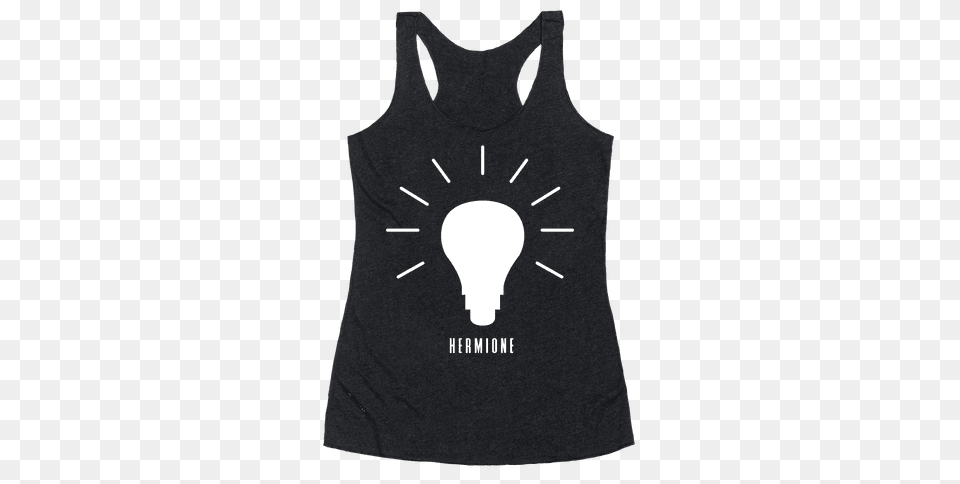 Hermione Granger Racerback Tank Tops Lookhuman, Clothing, Tank Top, Light Png